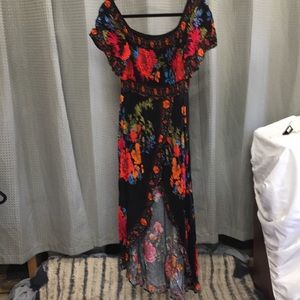 Jealous tomato sun dress off shoulder